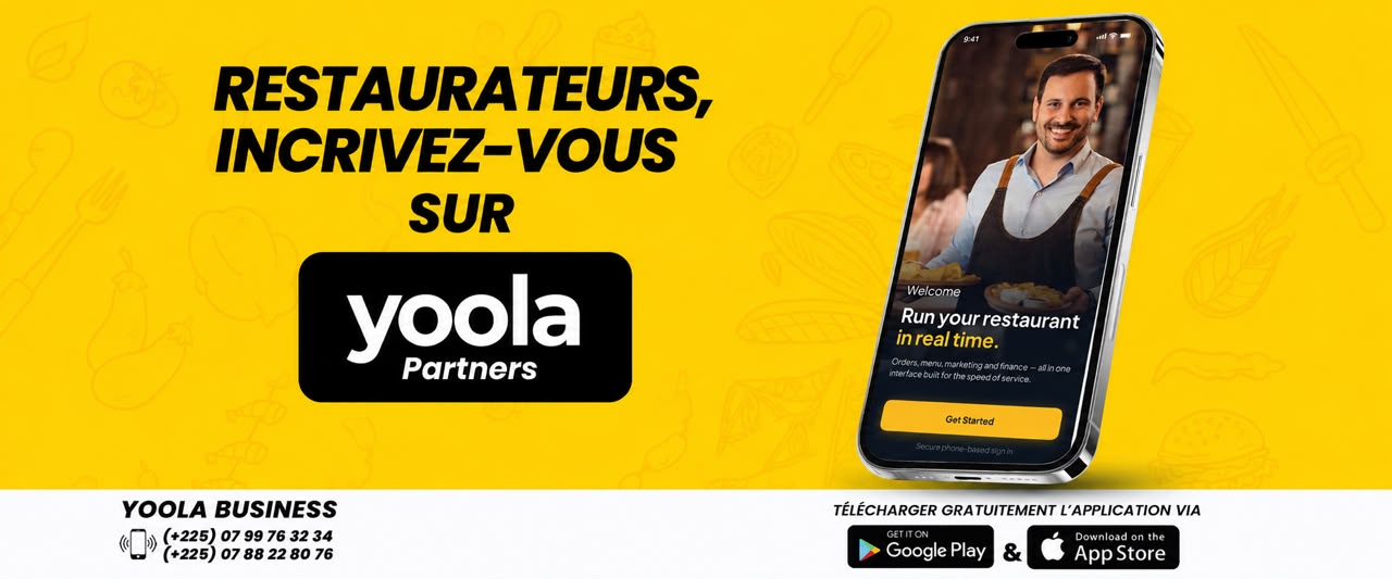 Restaurant Yoola partenaire au service des clients